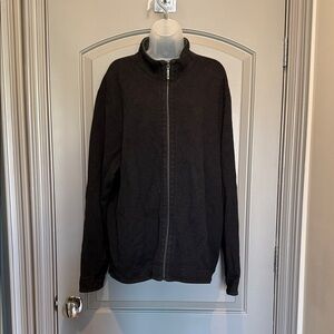 Tommy Bahama Black/Gray Reversible  Full-Zip Jacket